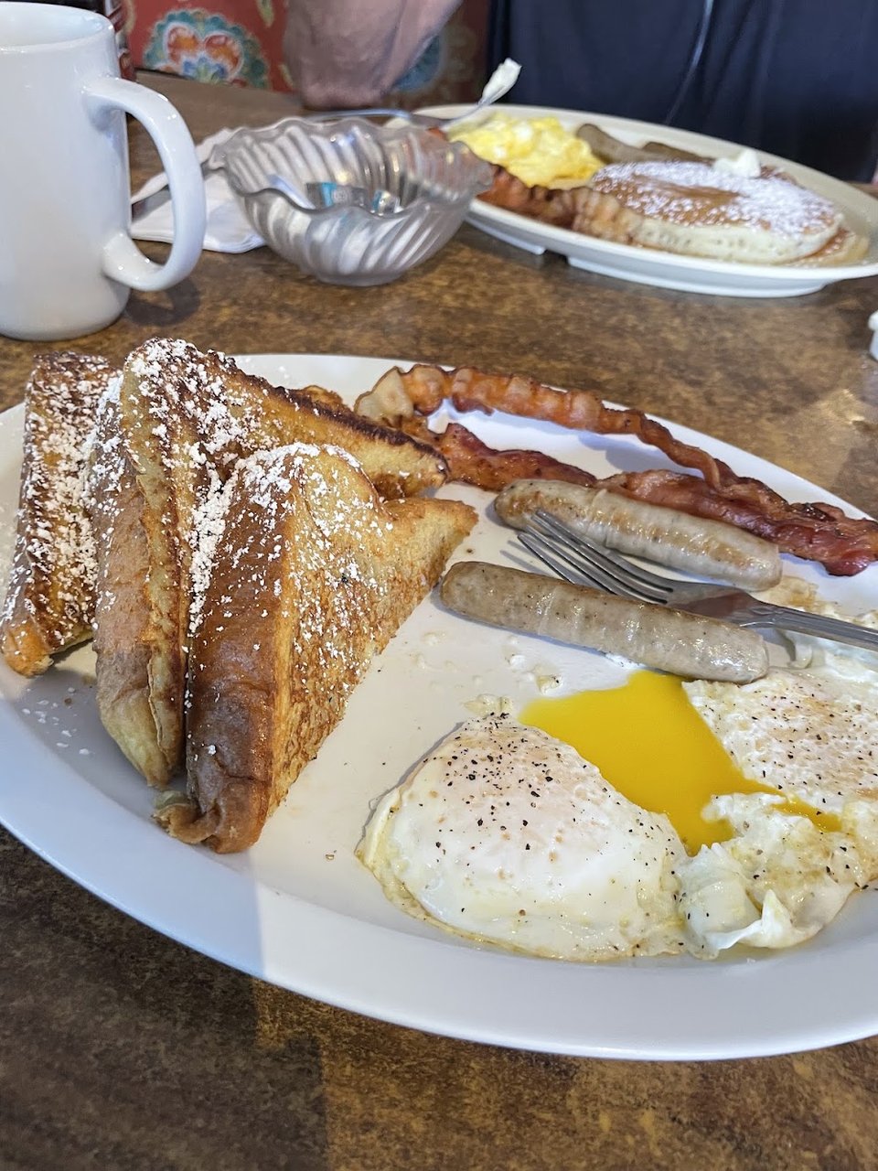 French Toast with Breakfast Platter